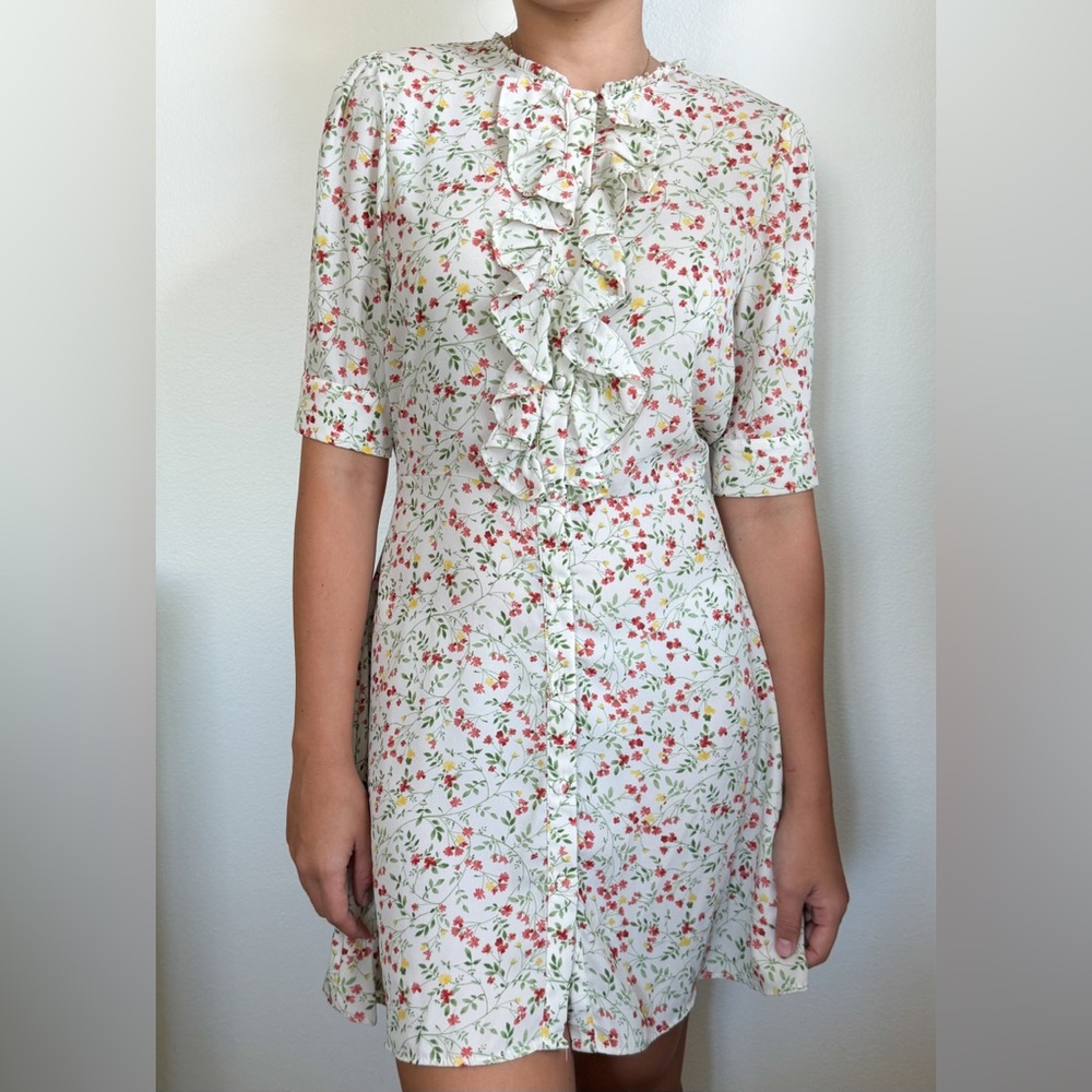 Zara Floral Cottagecore Dress